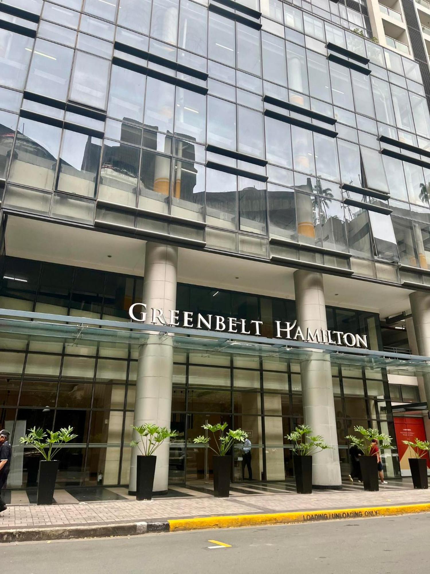 Greenbelt Hamilton Tower 1 Legazpi マカティ エクステリア 写真